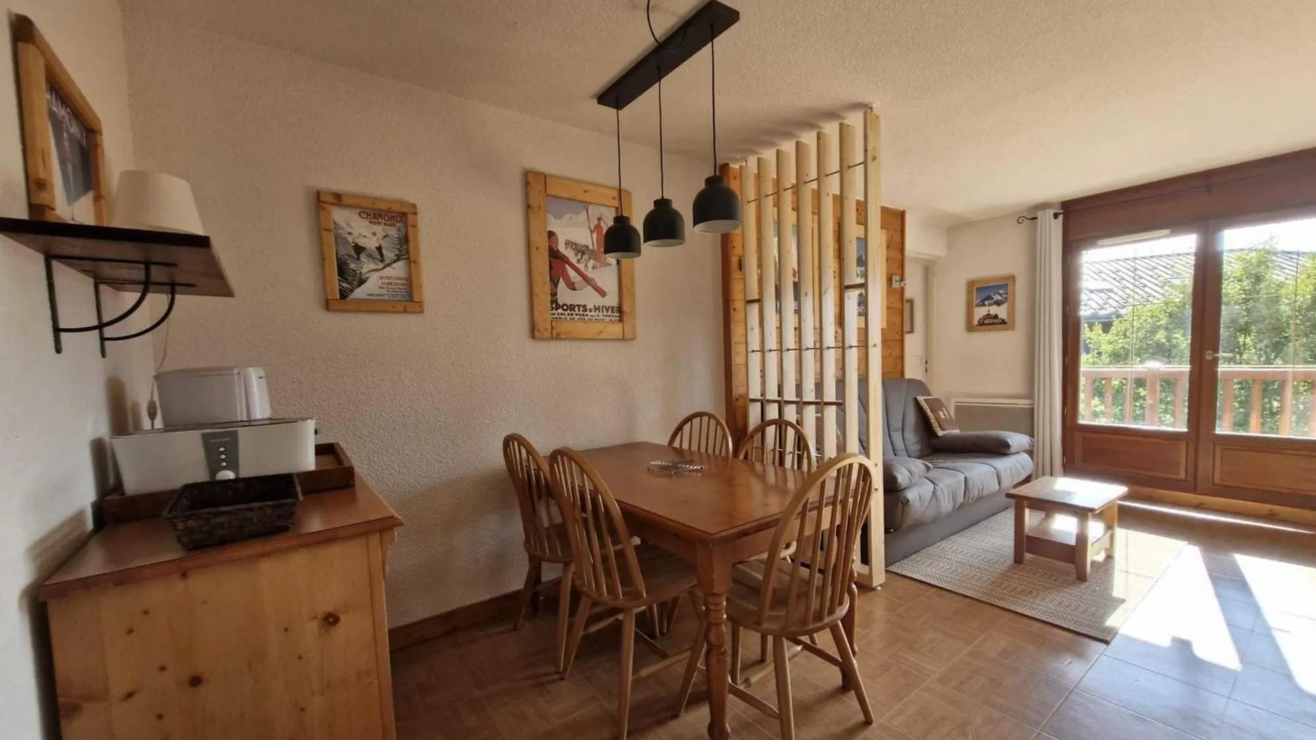 Cosy Apartment With Balcony And Mountain View Flumet